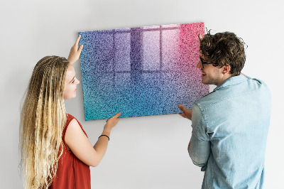 Schreib magnettafel Farbverlaufsmuster
