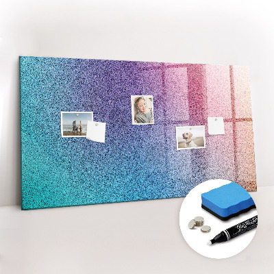 Schreib magnettafel Farbverlaufsmuster