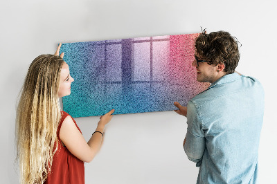 Schreib magnettafel Farbverlaufsmuster