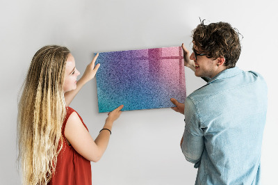 Schreib magnettafel Farbverlaufsmuster