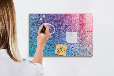 Schreib magnettafel Farbverlaufsmuster