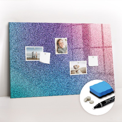 Schreib magnettafel Farbverlaufsmuster