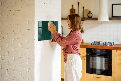 Magnetische, trocken abwischbare Tafel Blättermuster