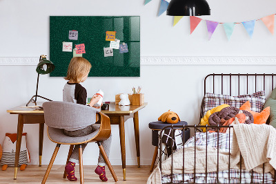 Magnetische, trocken abwischbare Tafel Blättermuster