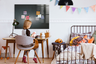 Magnetische, trocken abwischbare Tafel Ein Wanderer im Dunkeln