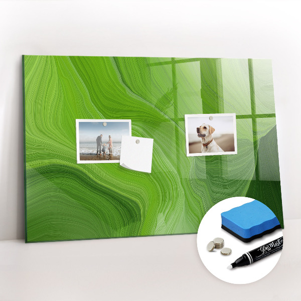 Beschreibbare magnettafel küche Moderne Wellen
