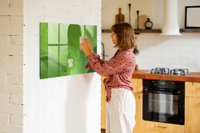 Beschreibbare magnettafel küche Moderne Wellen