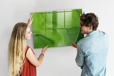 Beschreibbare magnettafel küche Moderne Wellen