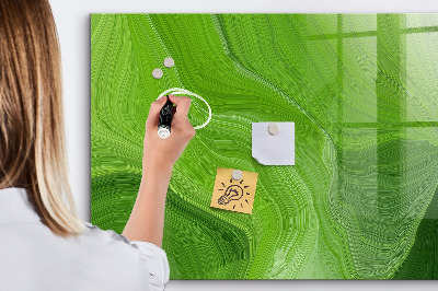 Beschreibbare magnettafel küche Moderne Wellen
