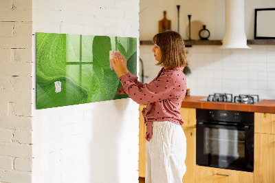 Magnettafel mit Magneten Moderne Wellen