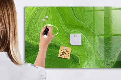Beschreibbare magnettafel küche Moderne Wellen