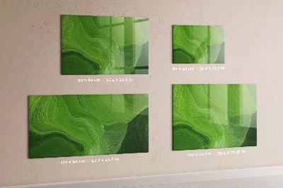 Beschreibbare magnettafel küche Moderne Wellen