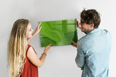 Beschreibbare magnettafel küche Moderne Wellen