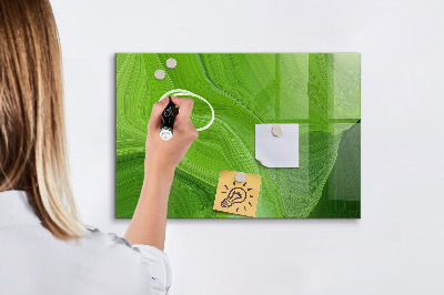 Beschreibbare magnettafel küche Moderne Wellen