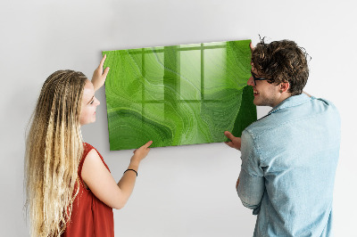 Beschreibbare magnettafel küche Moderne Wellen