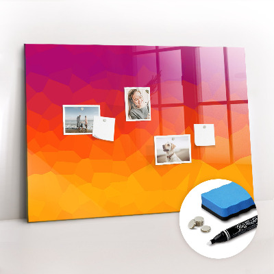 Schreib magnettafel Sonnenaufgang