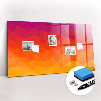 Schreib magnettafel Sonnenaufgang