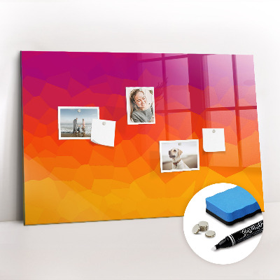 Schreib magnettafel Sonnenaufgang