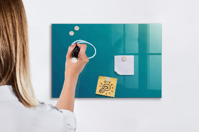Beschreibbare magnettafel küche Nautische Abstraktion
