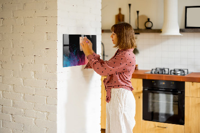 Magnetische, trocken abwischbare Tafel Eine Explosion von Farben