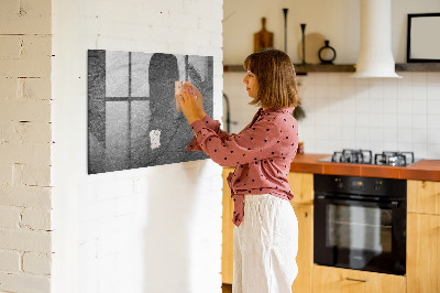 Magnetische, trocken abwischbare Tafel Vulkangestein