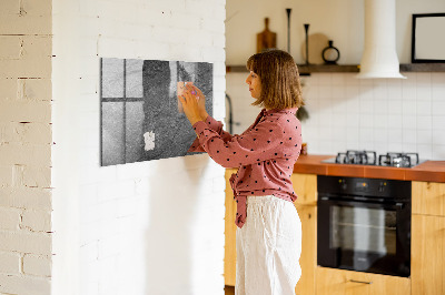 Magnetische, trocken abwischbare Tafel Vulkangestein