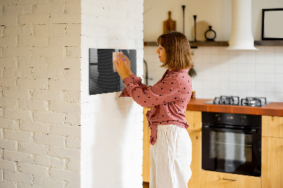 Schreib magnettafel Dunkle Abstraktion