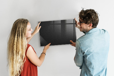 Schreib magnettafel Dunkle Abstraktion