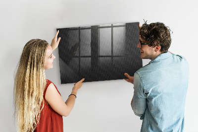 Schreib magnettafel Dunkle Abstraktion
