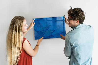 Beschreibbare magnettafel küche Vogelfeder