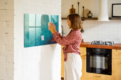 Schreib magnettafel Tiefenabstraktion
