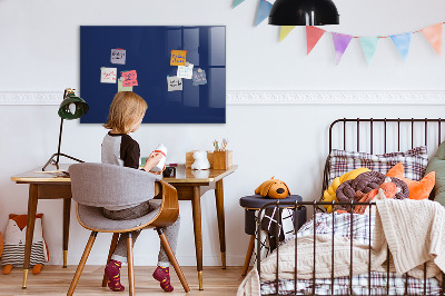 Magnettafel Marineblaue Farbe