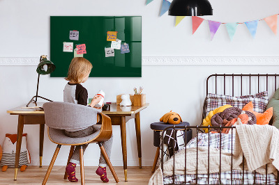 Magnetische, trocken abwischbare Tafel Farbe flaschengrün