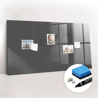Beschreibbare magnettafel küche Farbe grau