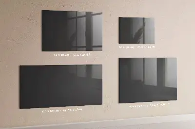 Beschreibbare magnettafel küche Farbe grau