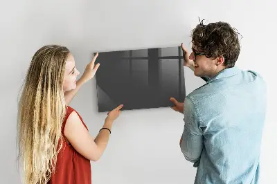 Beschreibbare magnettafel küche Farbe grau