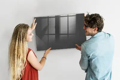 Beschreibbare magnettafel küche Farbe grau