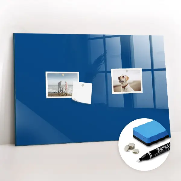 Schreib magnettafel Farbe blau