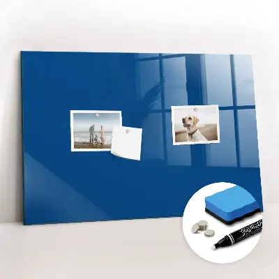 Schreib magnettafel Farbe blau