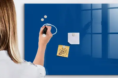Schreib magnettafel Farbe blau