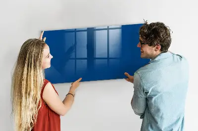 Schreib magnettafel Farbe blau