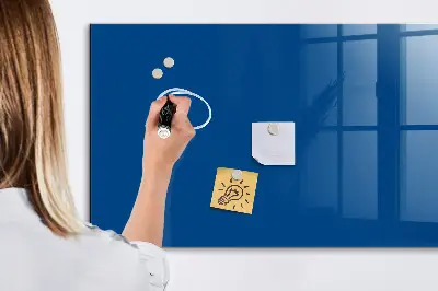 Schreib magnettafel Farbe blau