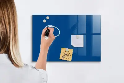 Schreib magnettafel Farbe blau