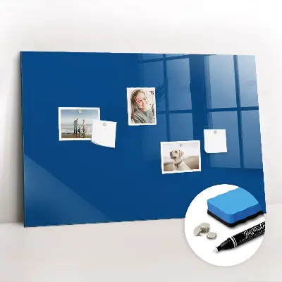 Schreib magnettafel Farbe blau