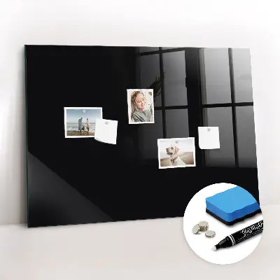 Schreib magnettafel Farbe: Schwarz