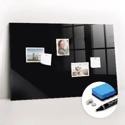 Schreib magnettafel Farbe: Schwarz