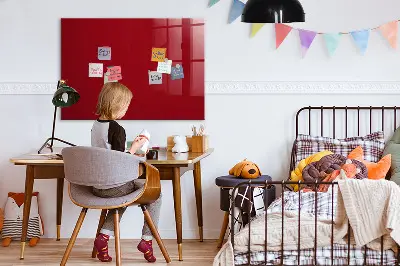 Schreib magnettafel Farbe rot