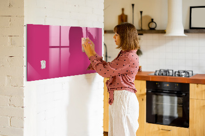 Magnetische, trocken abwischbare Tafel Kräftige rosa Farbe