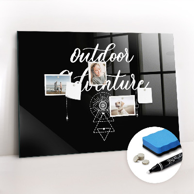 Beschreibbare magnettafel küche Outdoor-Abenteuer