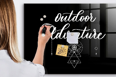 Beschreibbare magnettafel küche Outdoor-Abenteuer